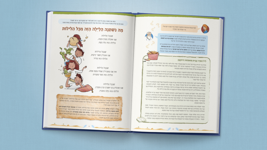 הגדת הרב דרוקמן עיצוב כפולה2